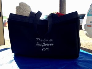 The Soft Utility Tote can organize & carry your larger projects & books for a day out.